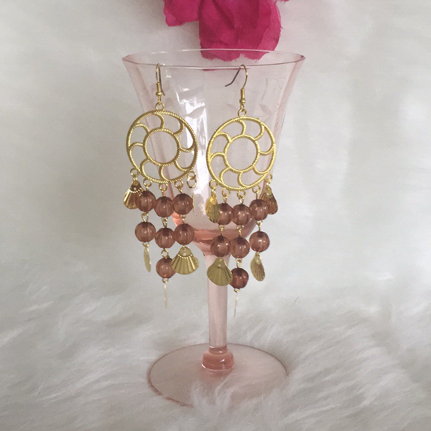 3/$15 Palm Beach Dream Catcher Style Earrings